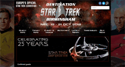 Desktop Screenshot of destinationstartrek.com
